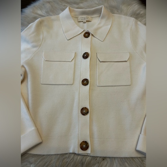 SEZANE ‘Betty’ 100% Merino Wool Cardigan - Picture 6 of 14